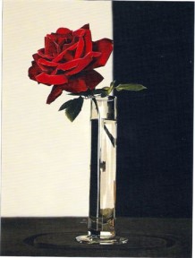 Red Rose on Stove 2002 by Ben Schonzeit
