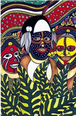Tribal Brightness by Nathalie La Riche