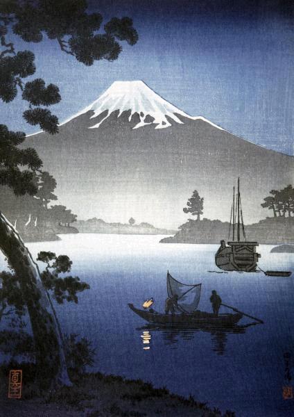 Mount Fuji From Tagonoura   