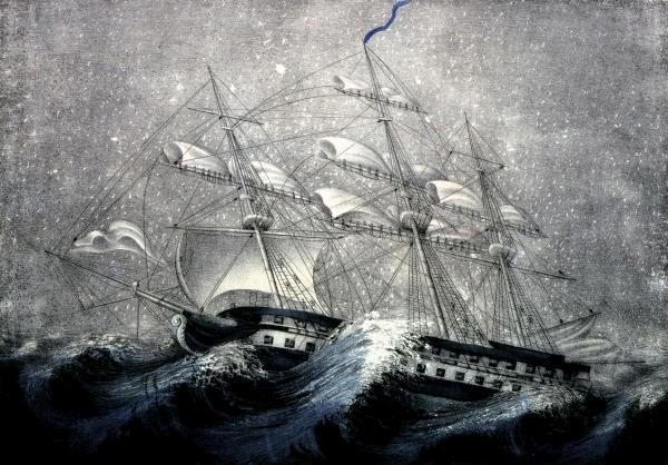A Squall off Cape Horn   