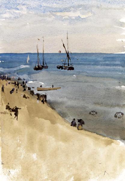 Green and Silver - The Bright Sea, Dieppe  